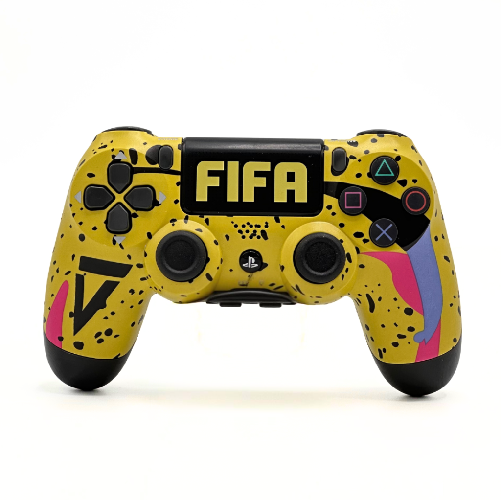 SONY DualShock Manette PS4 Sans Fil, Batterie Rechargeable (High Copy) – Limited Edition FIFA 3
