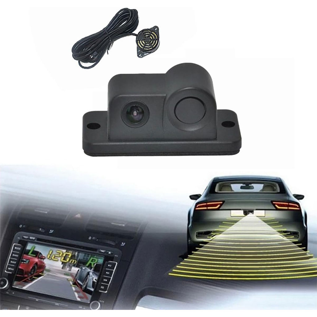 Kit de caméra de recule avec capteur de de stationnement - كاميرة خلفية مع رادار خلفي 4