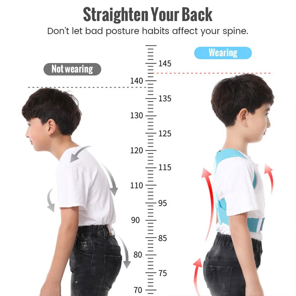 Ceinture Correction de Posture pour Enfants 9609 - حزام شد الظهر للأطفال 7
