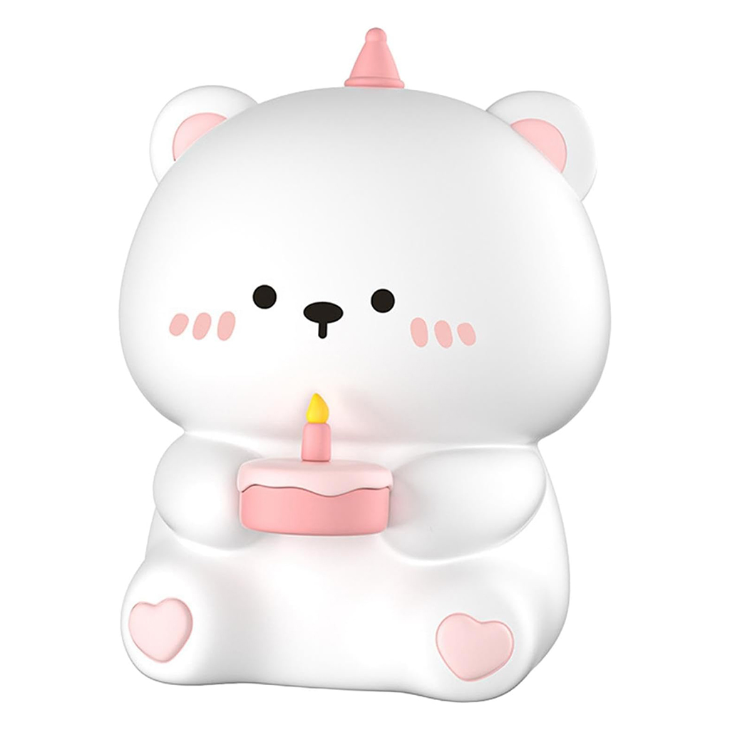 Veilleuse en Silicone Forme d'ours pour Chambre d'enfant Rechargeable 2