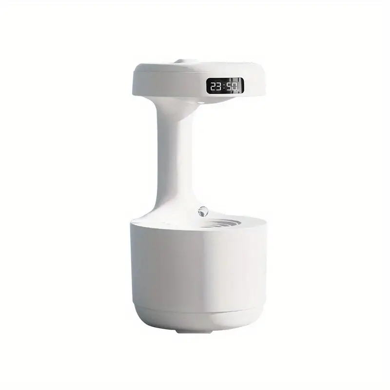 Réveil et Humidificateur d'air gouttelettes d'eau Anti-gravité 800ml 7