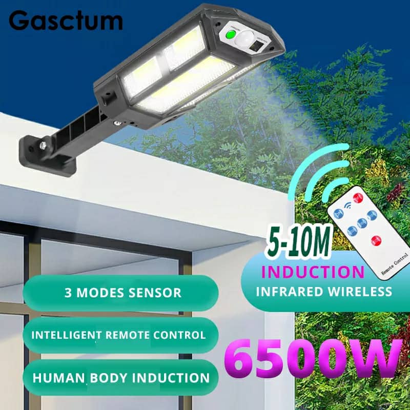 Applique murale solaire à 147 LED avec capteur de mouvement PIR ètanche