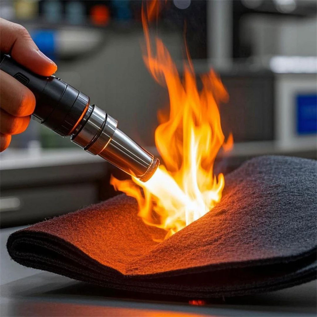 Couverture de soudage 5Pcs tapis de protection ignifuges résistants à la chaleur 3