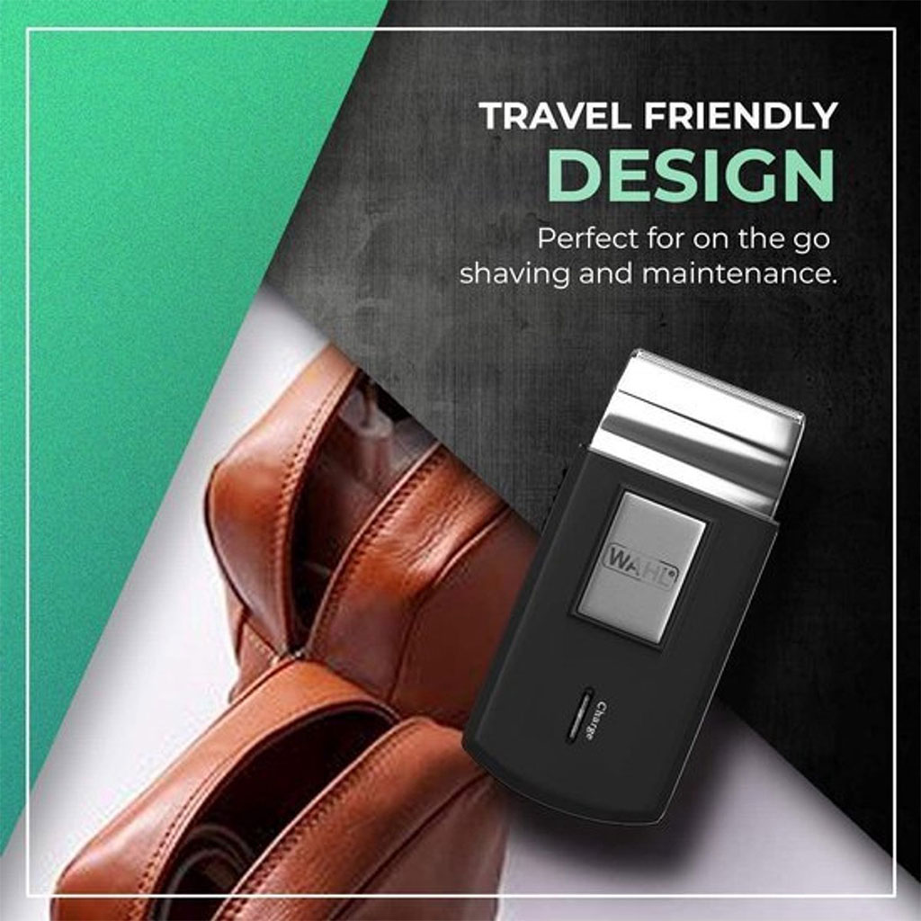 WAHL Rasoir Électrique sans Fil avec Étui de Voyage - آلة حلاقة للرجال 4