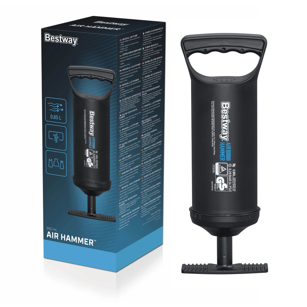 Pompe à main 30 cm Bestway 62002 - مضخة هواء يدوية 1