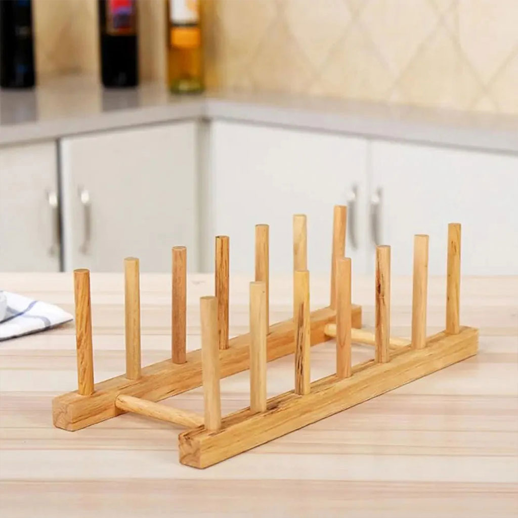 Egouttoir Range Assiette En Bambou 6