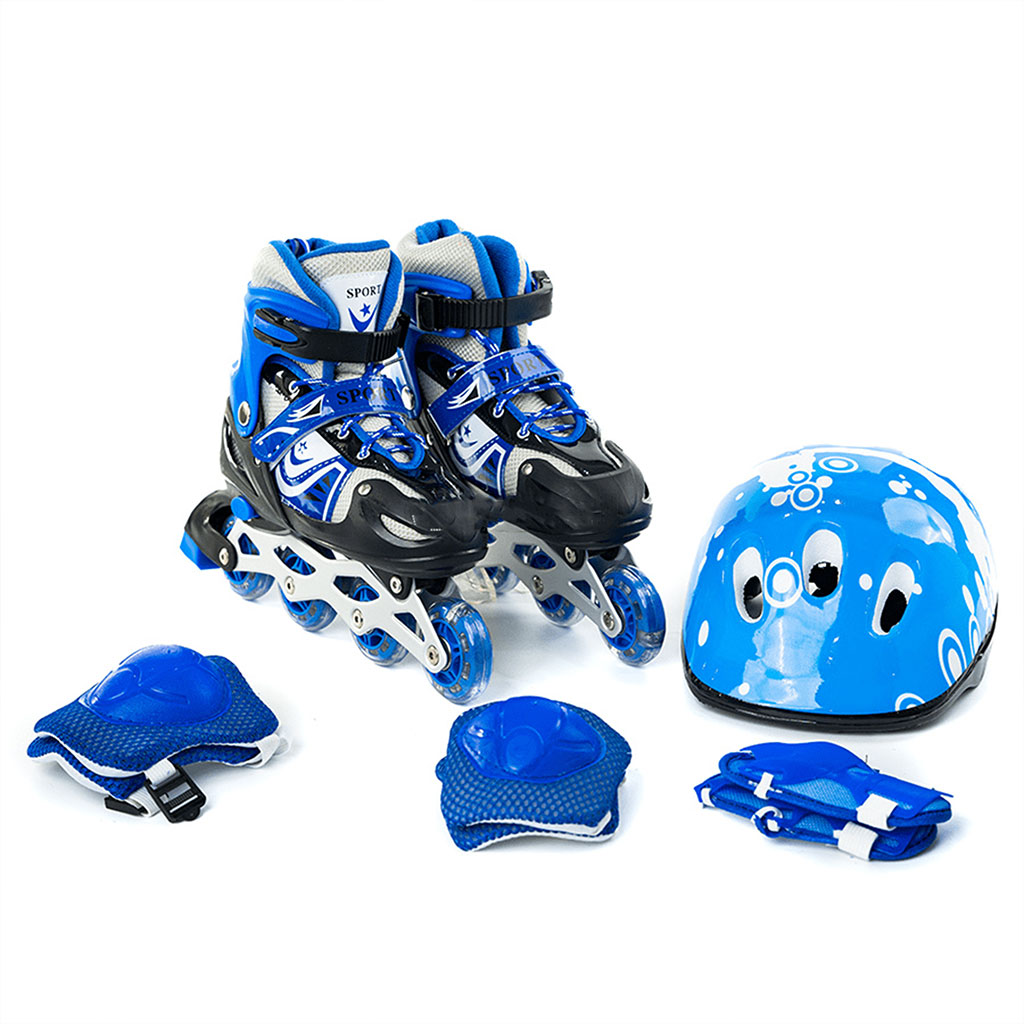 Patins à roulettes pour Enfants avec Roues Lumineux 8PCS - زلاجات أطفال 6
