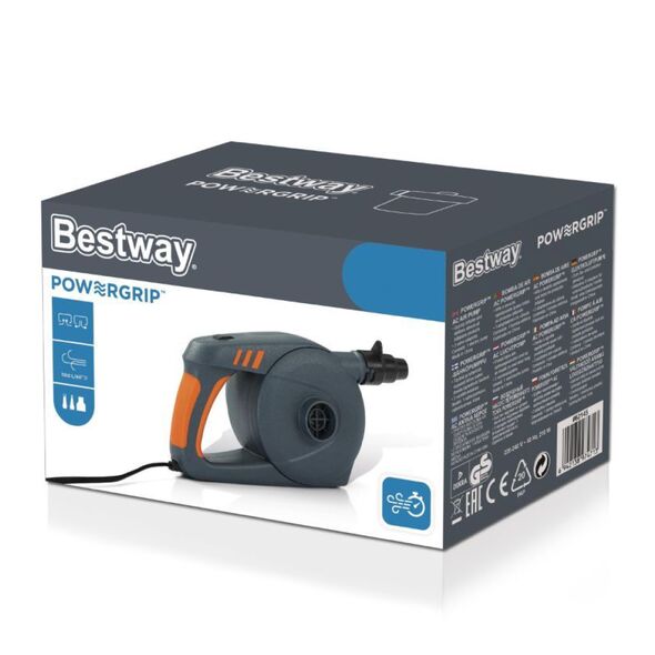 Pompe À Air Électrique 6600Pa 210W Avec 3 Embouts PowerGrip Bestway 62145 7