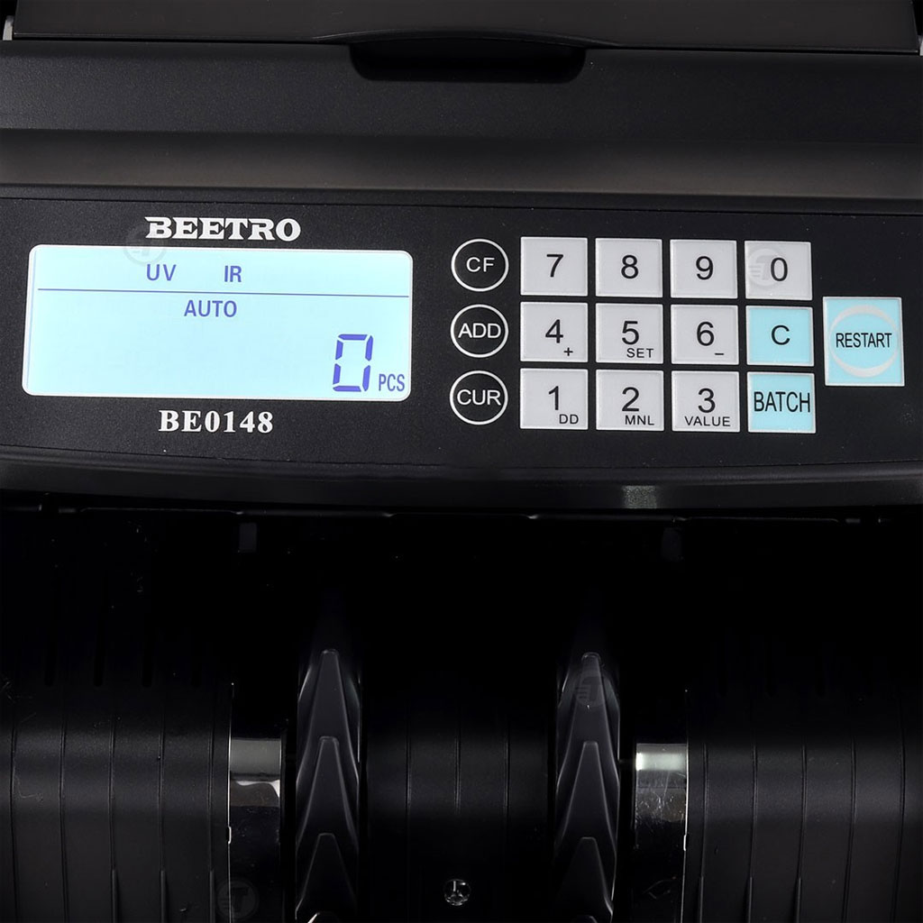 BEETRO Compteuse billet automatique avec détection UV, MG, MT, IR, DD - BE0148 3