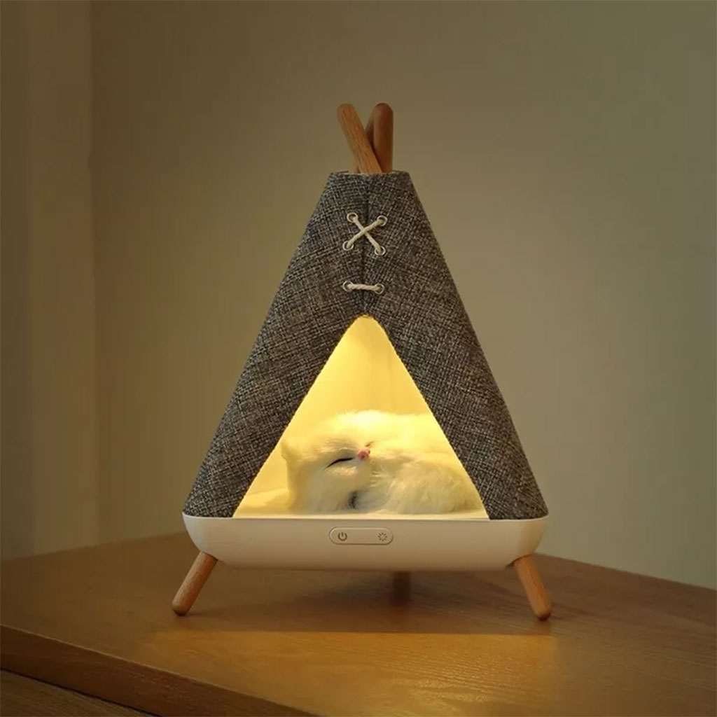 Veilleuse et Haut Parleur design en forme de tente - مكبر صوت على شكل خيمة 2
