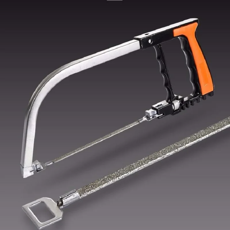 Scie à Arc Scie Manuelle Réglable Professionnelle Pvc Bois Fer 3 Fonctions De Réglage 4