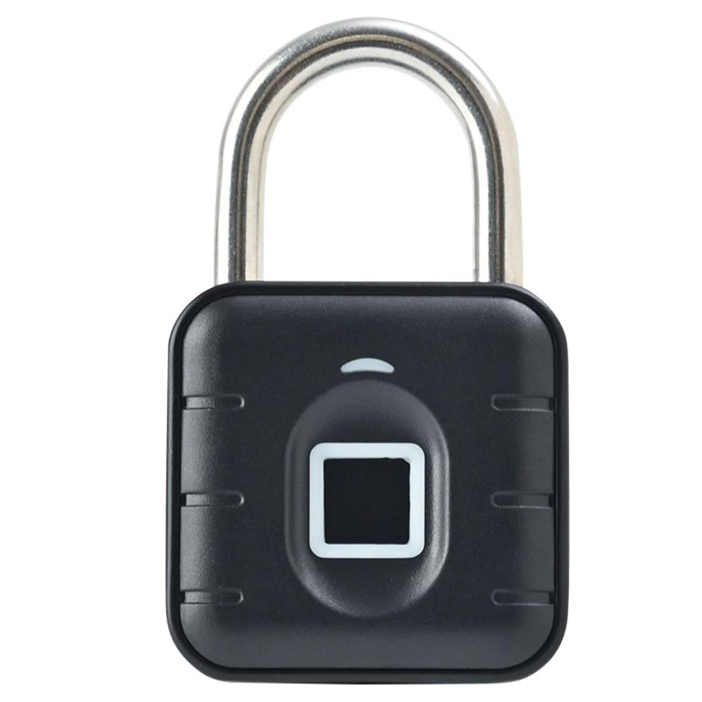 Cadenas à Empreintes Digitales étanche, Serrure Biométrique En Métal Sans Clé 3