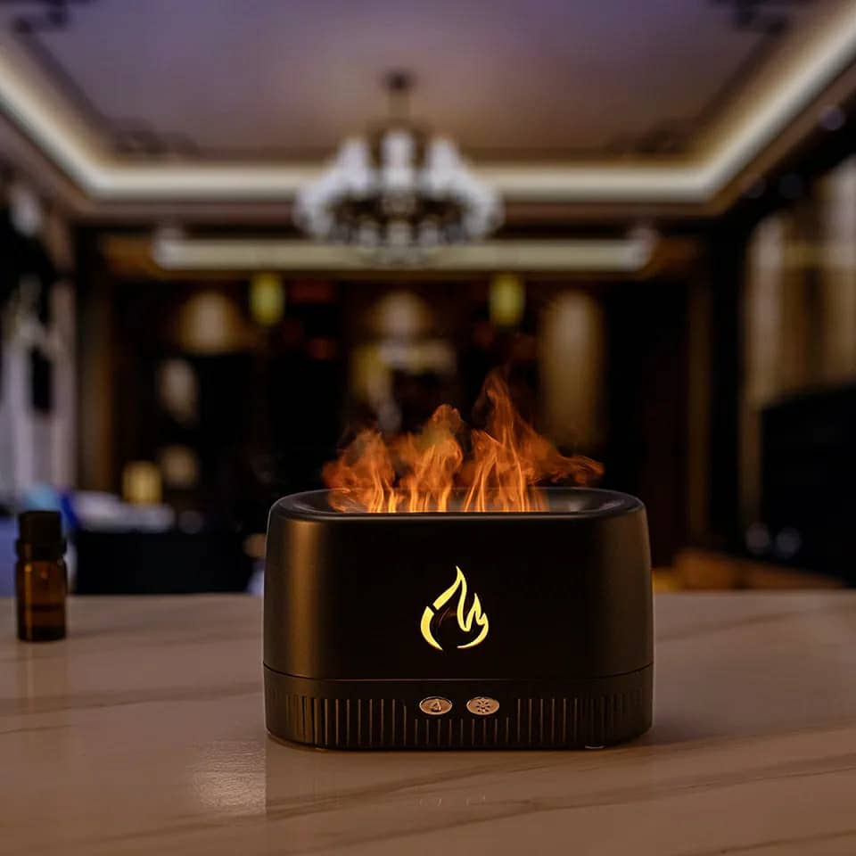 Flame Diffuseur d'huile essentielle et d'arôme pour aromathérapie 6