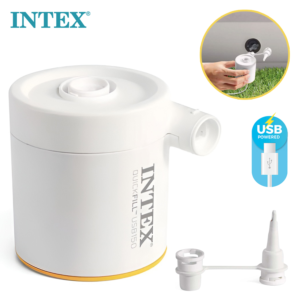 Intex Pompe à air Quick-Fill Rechargeable, USB150 | Alltron 1