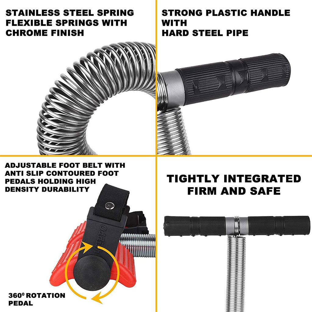 Kit Sportif 3en1 Corde à Sauter , Poignet et Appareil pour Abdos 4
