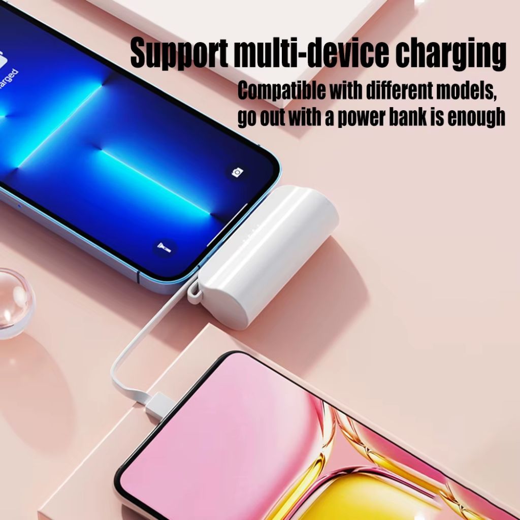 PowerBank 5000mAh et Support Telephone 2en1 – باور بانك 8
