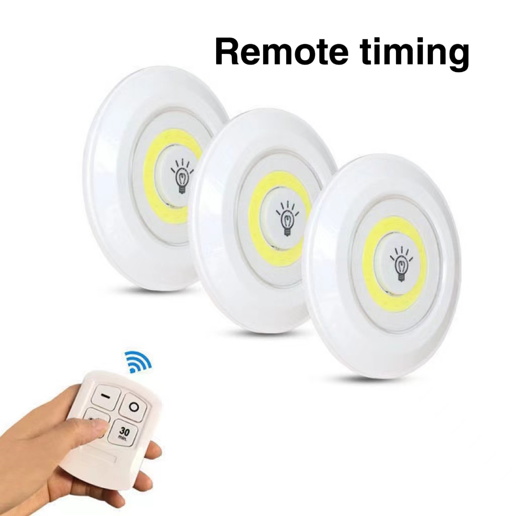 Kit de 3 lampes Led sans fil avec télécommande 4