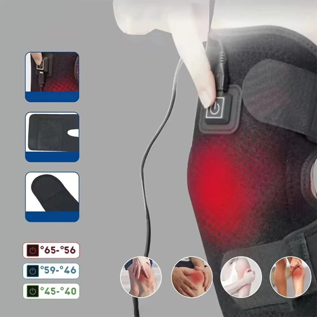 Coussin Chauffant Électronique pour Genou avec Trois Niveaux de Température – وسادة تدفئة إلكترونية للركبة بثلاث مستويات حرارة 9