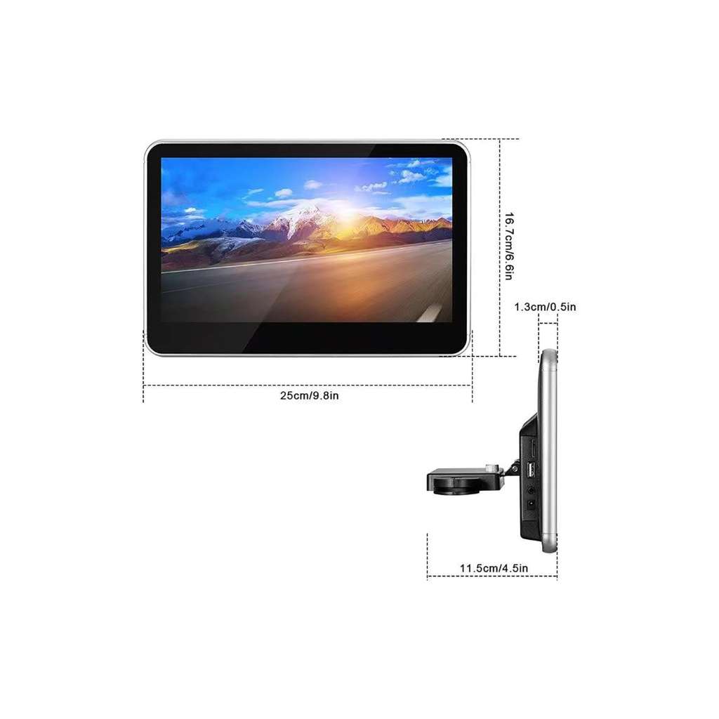 Ecran Android D'appui-Tête Voiture 10,1 Pouces HD 1080P - شاشة أندرويد لمسند سيارة 10.1 بوصة 5
