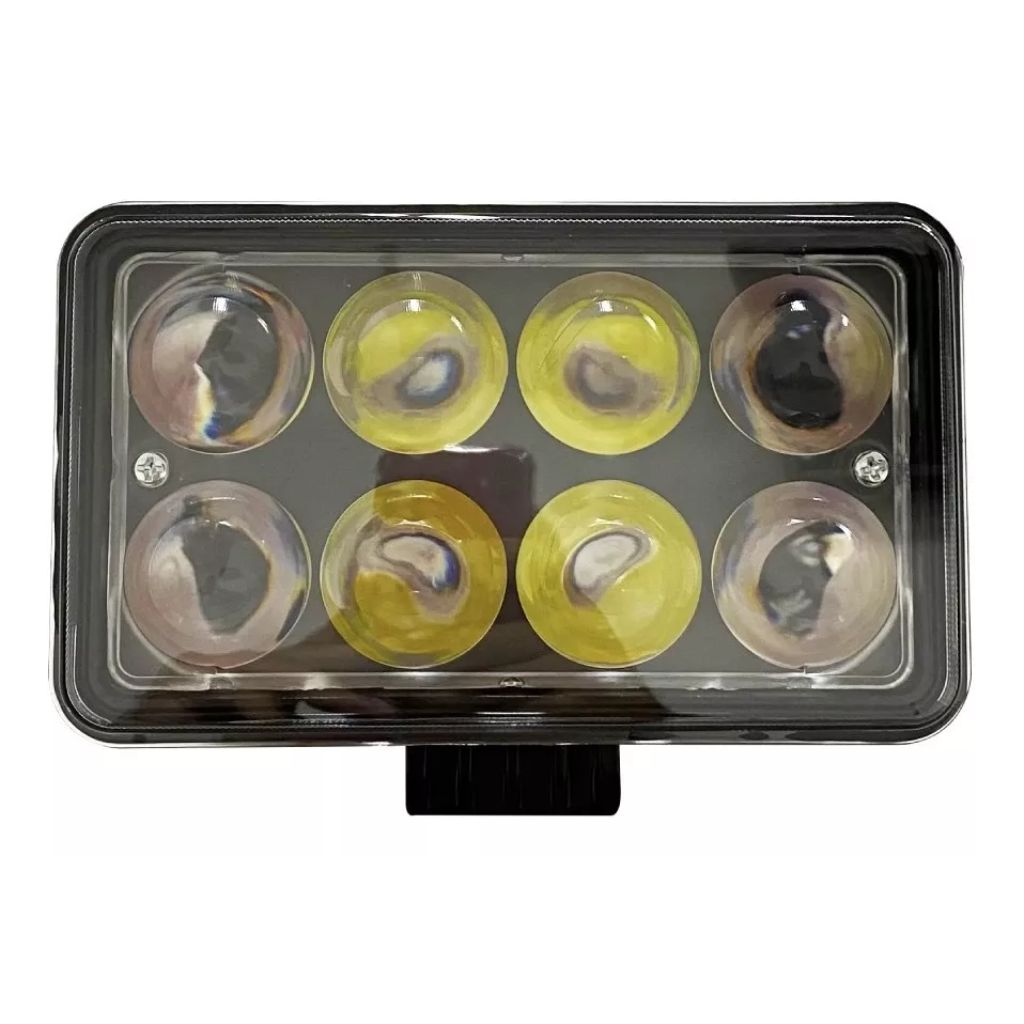Paire de Phares Rectangulaires 3D LED 24W Universels – مصابيح 24 واط للسيارات 4