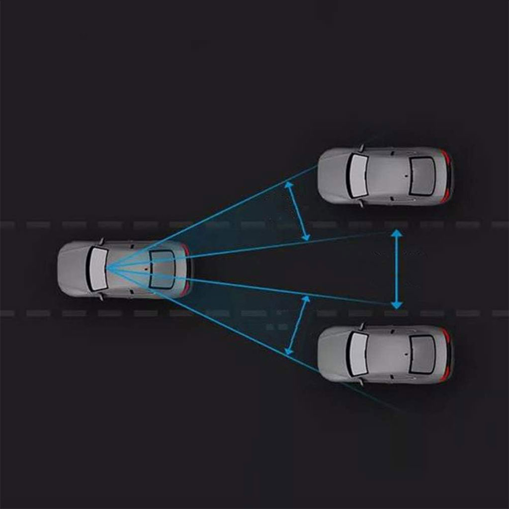 Rétroviseur panoramique de voiture grand angle 3