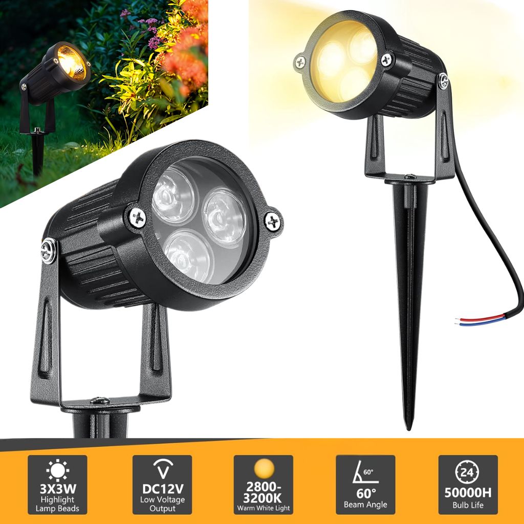 Projecteurs LED Extérieurs Étanches 12V – كشافات خارجية مقاومة للماء 1