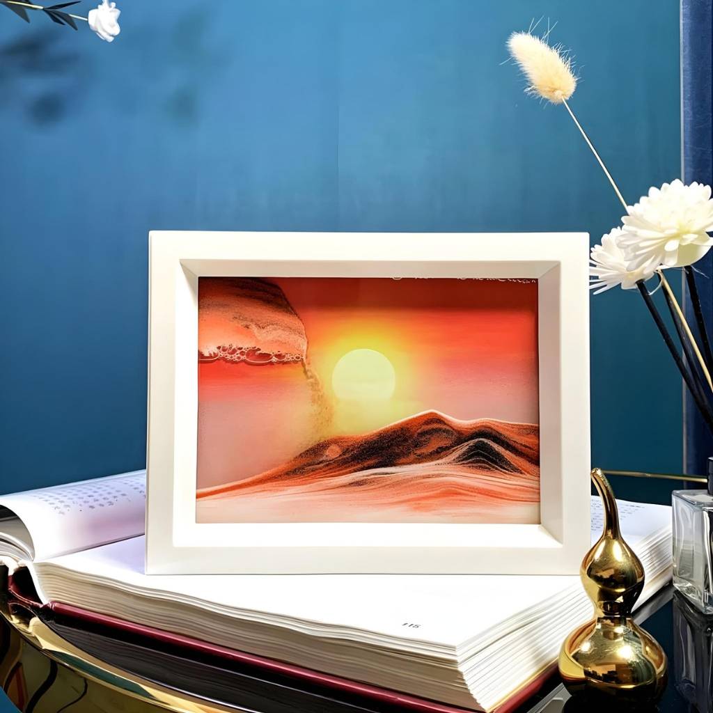 Tableau de Sable en Mouvement 3D et Miroir – لوحة رملية ثلاثية الأبعاد متحركة والمرآة 1