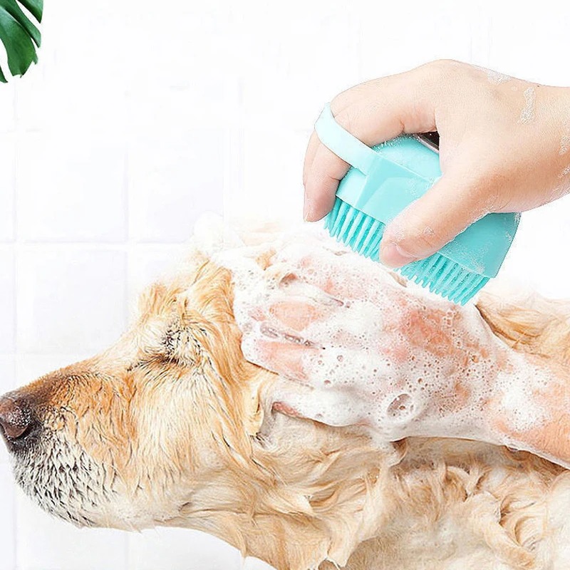 Brosse de Nettoyage et Distributeur De Shampoing en Silicone - فرشاة الحمام من السيليكون 4