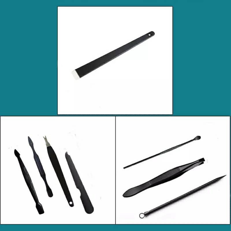 Ensemble de 12 pcs coupe-ongles professionnel en acier inoxydable 8