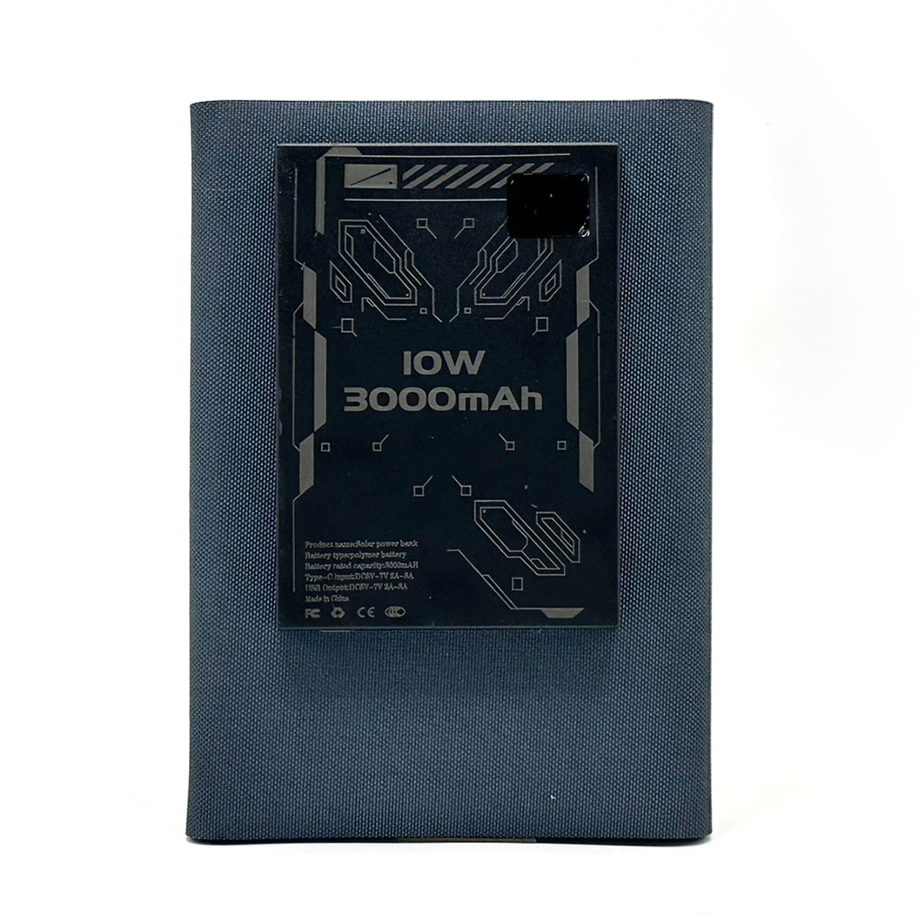 Panneau solaire USB pliable et portable capacité 3000mAh 10W - وحدة طاقة تشحن بالطاقة الشمسية 4