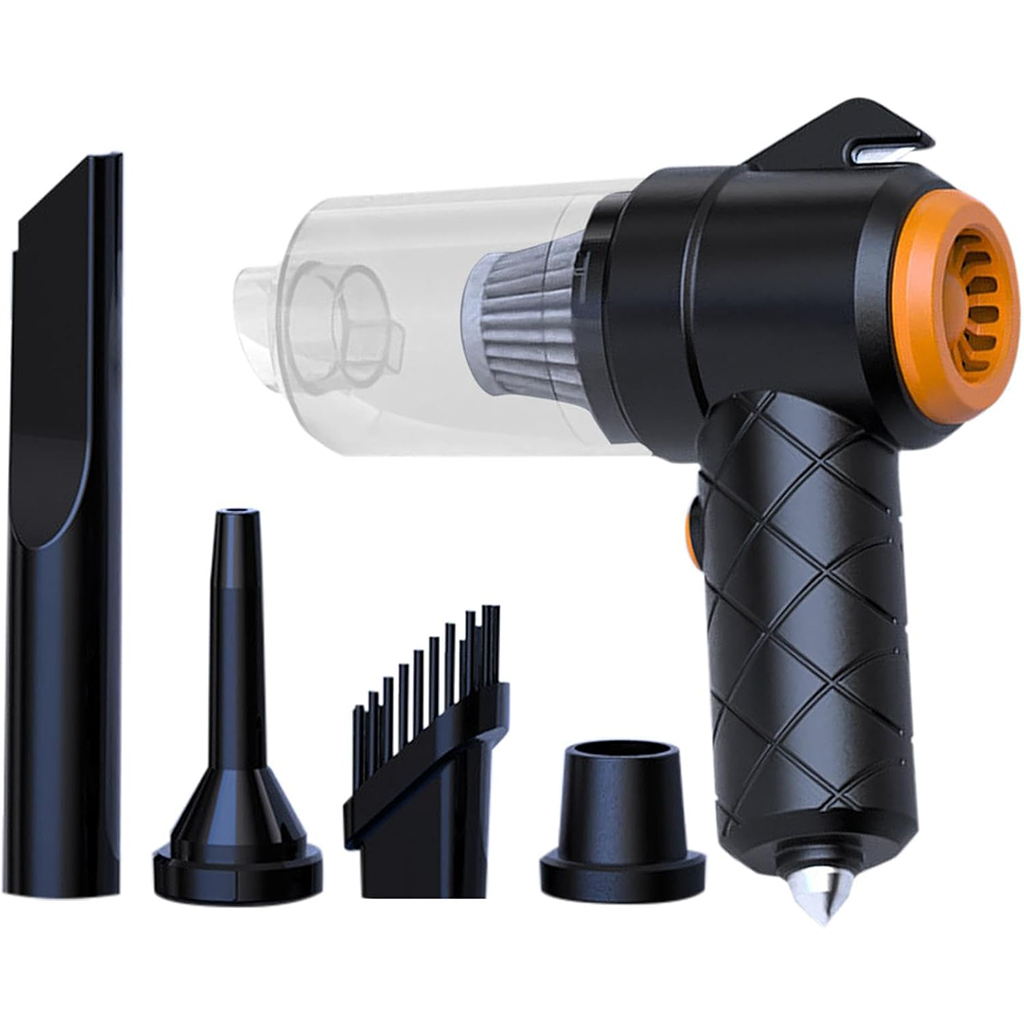 Aspirateur et souffleur 2en1 rechargeable par USB Compact et puissant - مكنسة كهربائية يدوية 3
