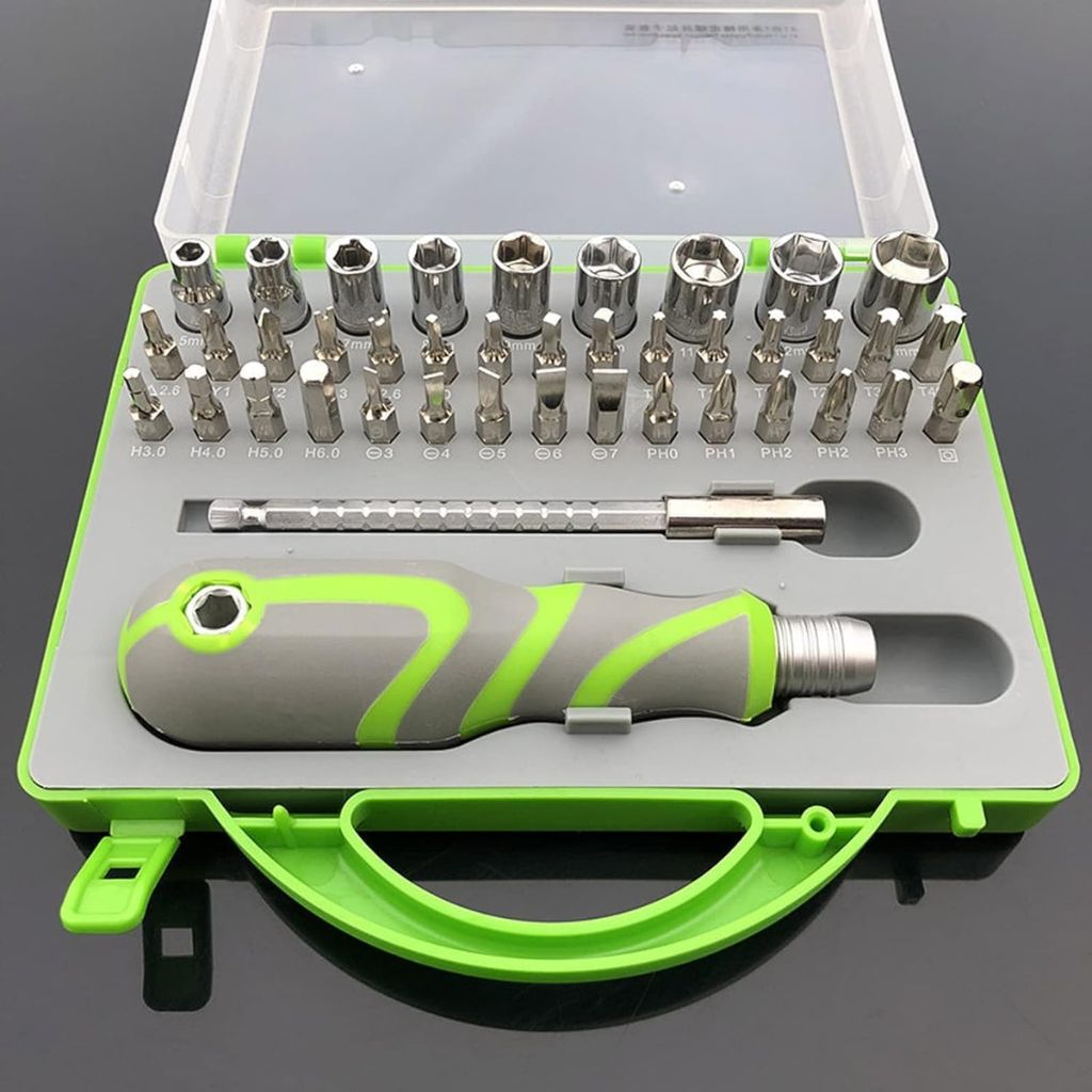 Tournevis Avec Ensemble Professionnel de Magnétiques 41 Pièces – مفك براغي احترافي مع 41 قطعة مغناطيسية 3
