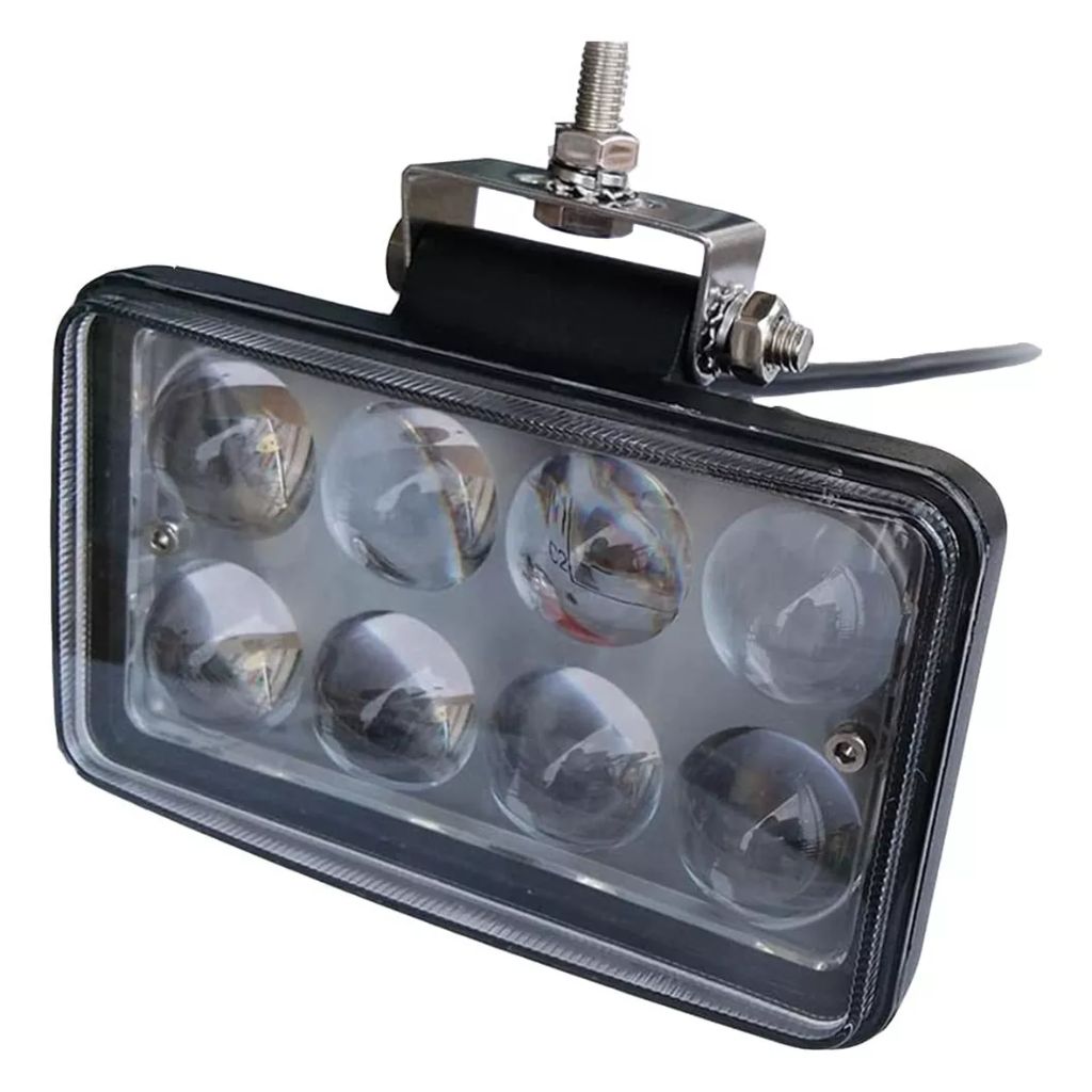Paire de Phares Rectangulaires 3D LED 24W Universels – مصابيح 24 واط للسيارات 2