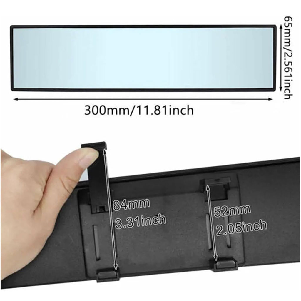 Rétroviseur panoramique de voiture grand angle 6