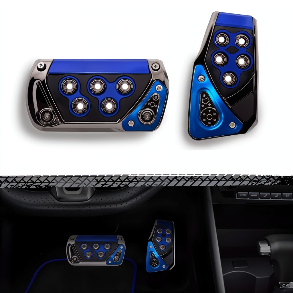 Kit de Couvre-Pédales Antidérapants pour Voiture Boite Manual – أغطية دواسات السيارة غير القابلة للانزلاق 2