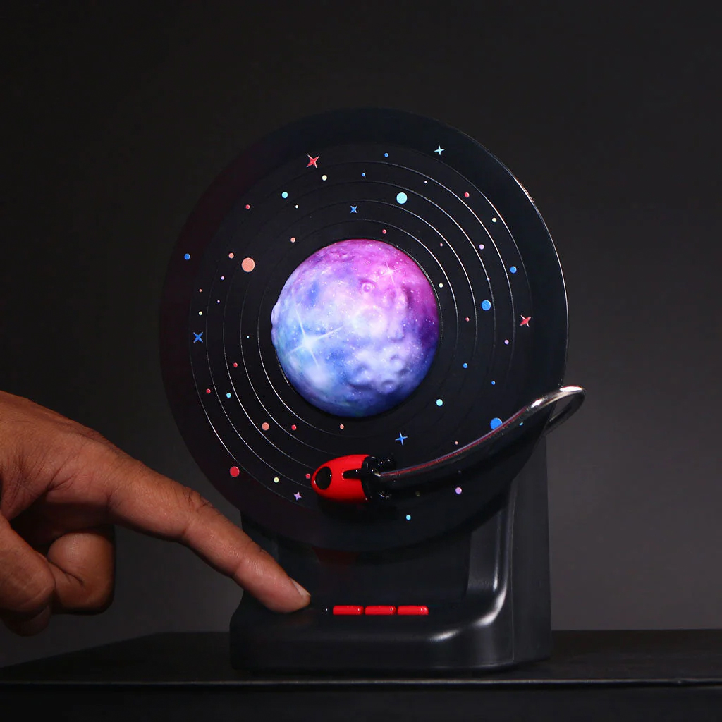 Haut Parleur Bluetooth avec lampe lunaire LED 3D à 7 couleurs réglables - مكبر صوت بلوتوث 3
