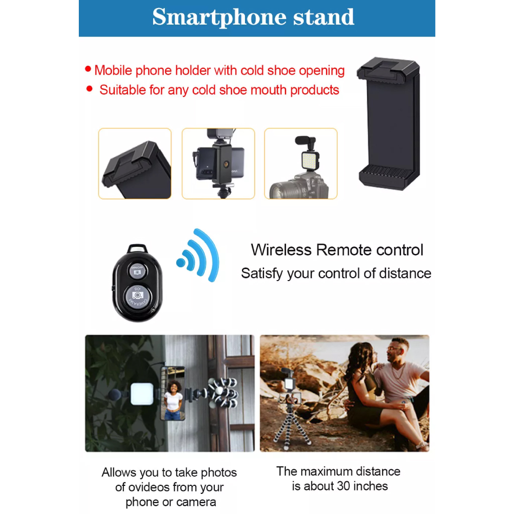 Vlogging Kit professionnelle D'enregistrement Vidéo KIT-03LM 5