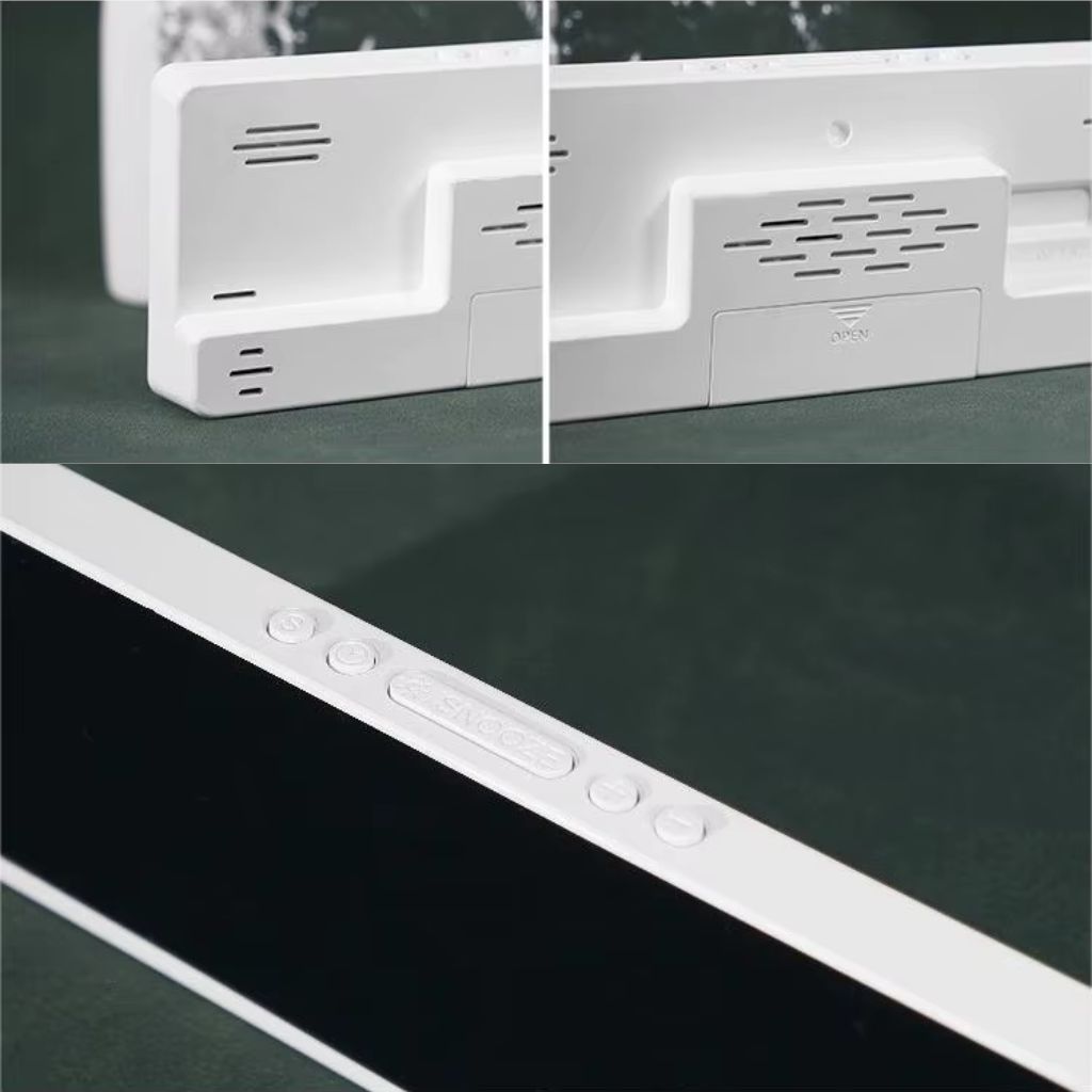 Horloge Électronique Multifonctionnelle avec Affichage de la Température – ساعة إلكترونية متعددة الوظائف مع عرض درجة الحرارة 7