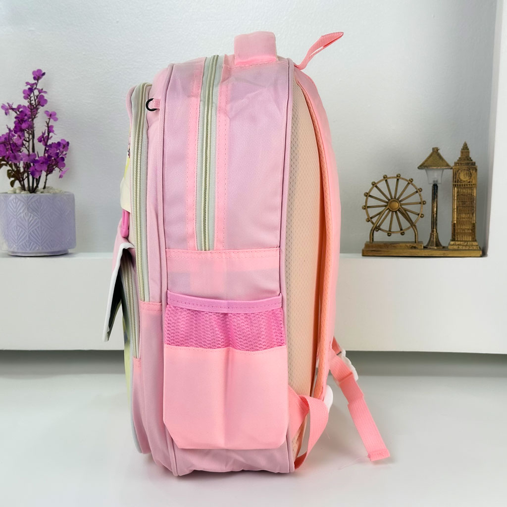 Sac à Dos pour Enfants avec Trousse Assortie 2504 Rose - حقيبة ظهر مدرسية للأطفال مع مقلمة وردي 5