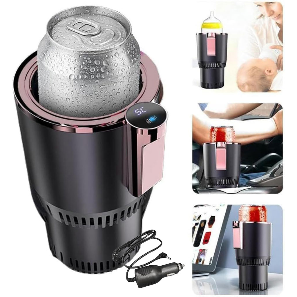 Chauffe-gobelet et refroidisseur de Tasse 2en1 pour Voiture - جهاز تسخين وتبريد المشروبات 2