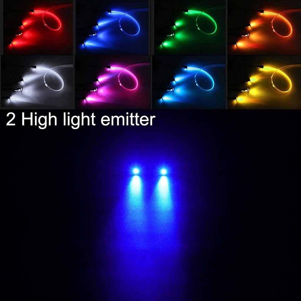 Lumière Ambiante RGB Pour l'Intérieur de Voiture avec Télécommande + APP Contrôle 3