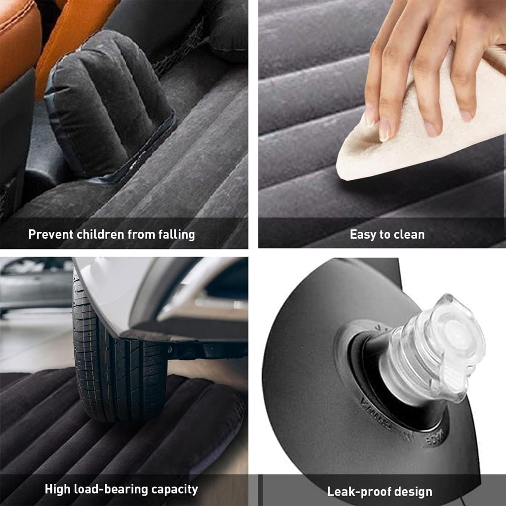 Lariz Matelas Gonflable Pour Voiture Avec Pompe 135x88x45 cm 61002 - فرشة قابلة للنفخ لسيارات 4