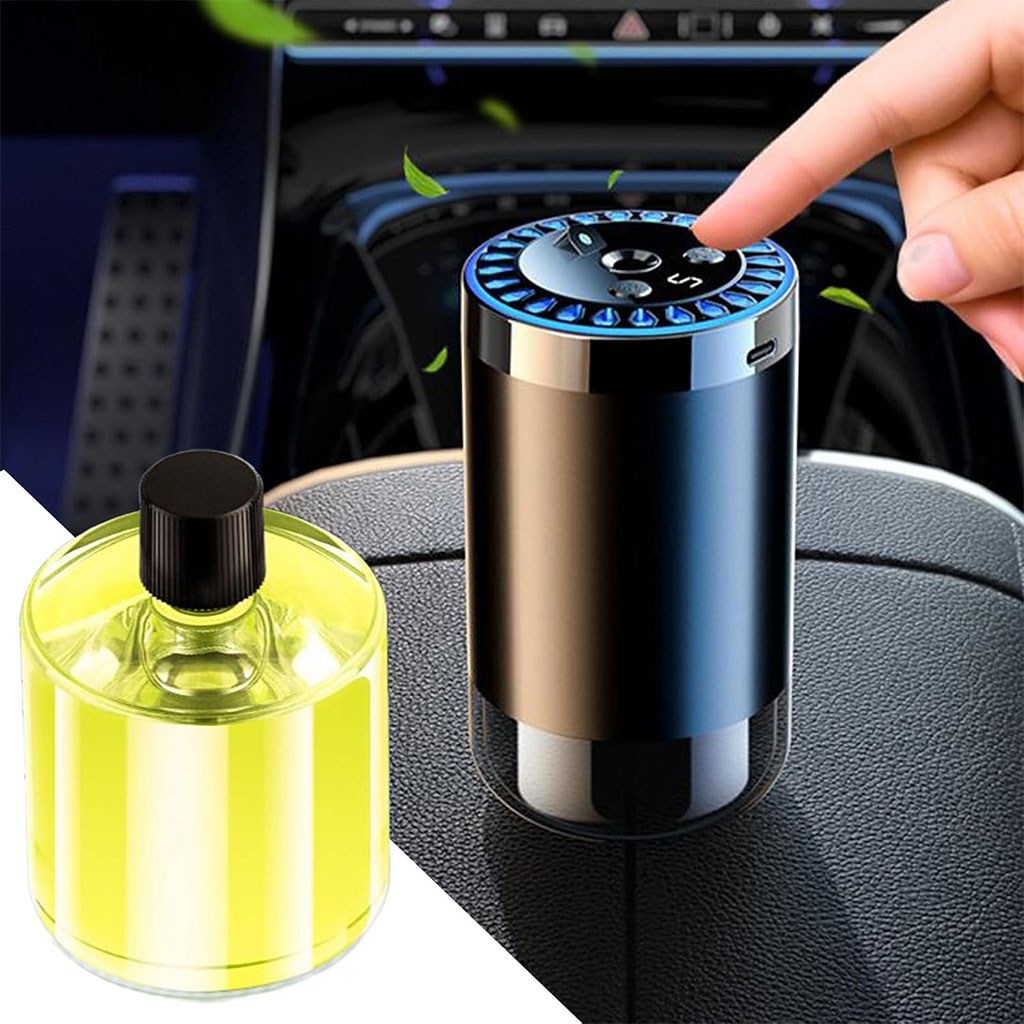 Diffuseur d'huiles essentielles pour Avec LED Ciel étoilé pour voiture - جهاز تعطير بأضواء للسيارات 3