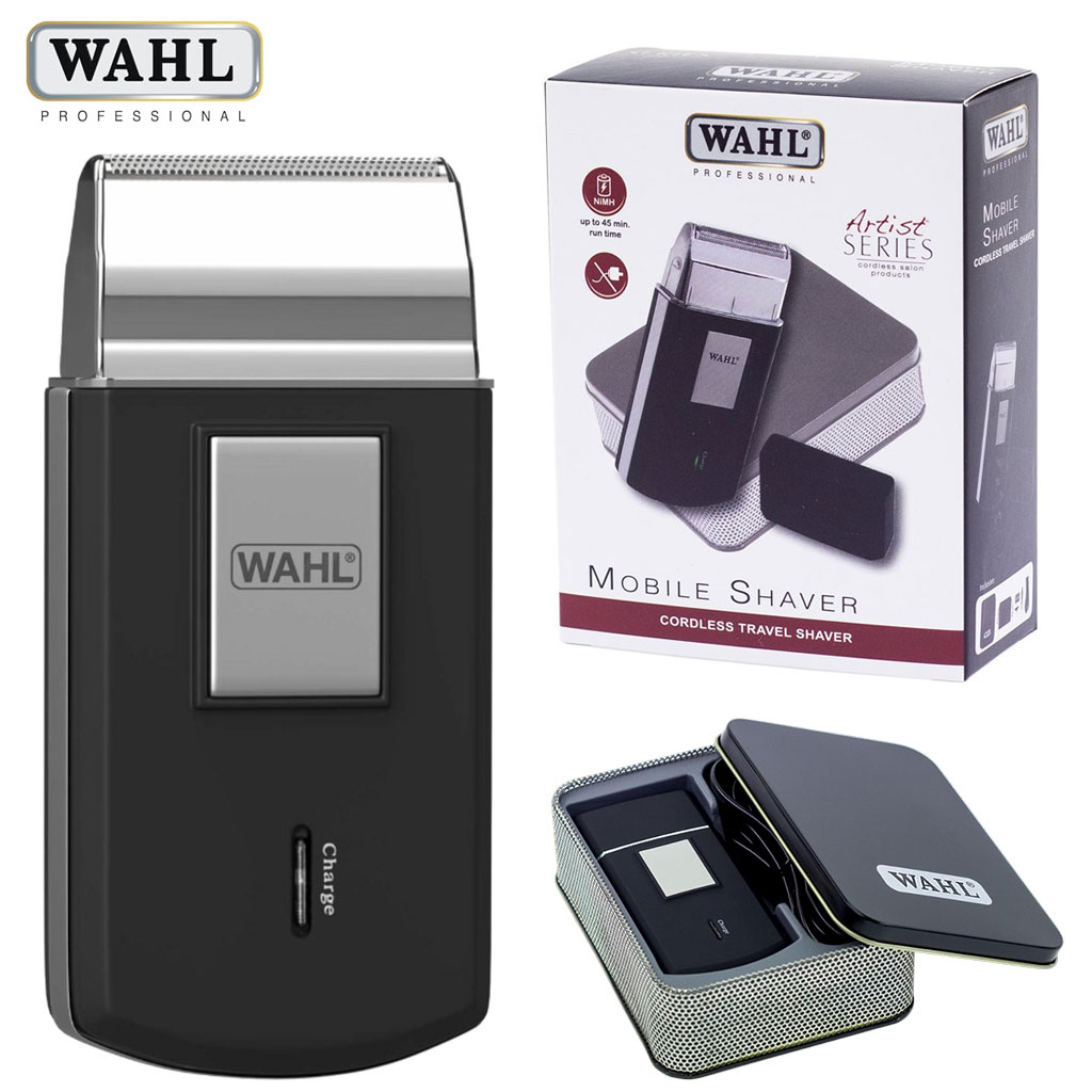 WAHL Rasoir Électrique sans Fil avec Étui de Voyage - آلة حلاقة للرجال 1